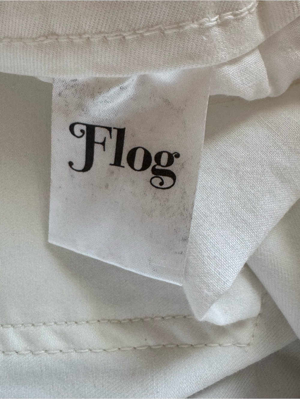 NEW BevvFlog “Amanda” White Wide Leg Jeans NWT Size 27 🤍 - Picture 7 of 10